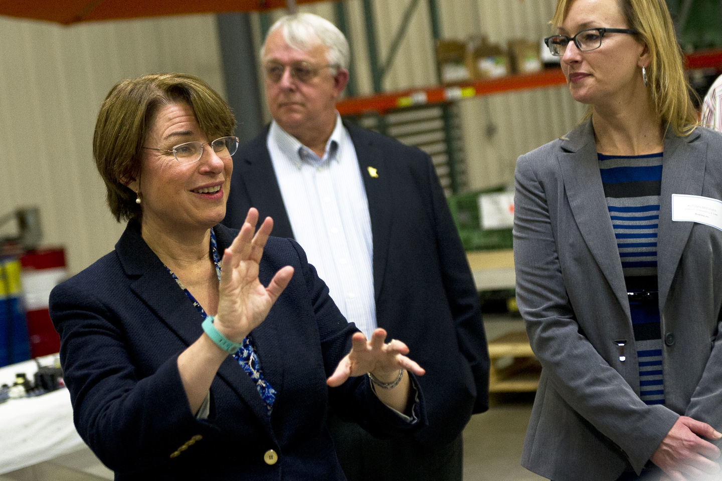 2016: Klobuchar at RiverStar